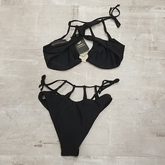 💕LAVISHLY APPOINTED💕 Mary Bikini - Black - Picture 7 of 12